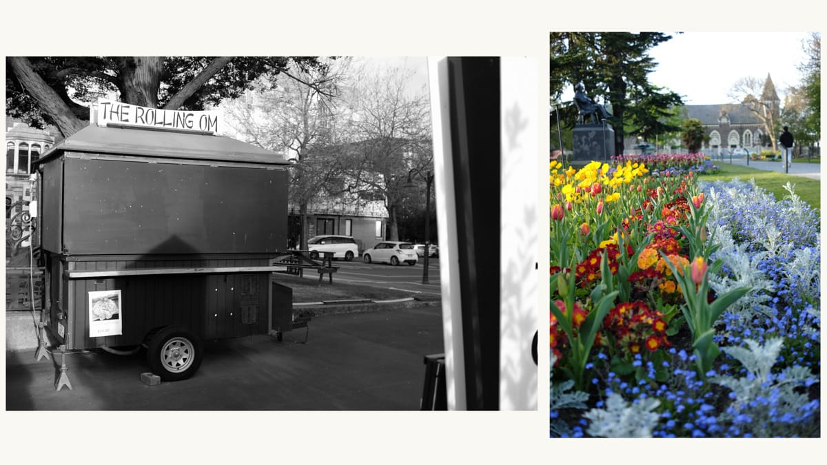 Black and white and color image taken on the Fuji 27mm lens.