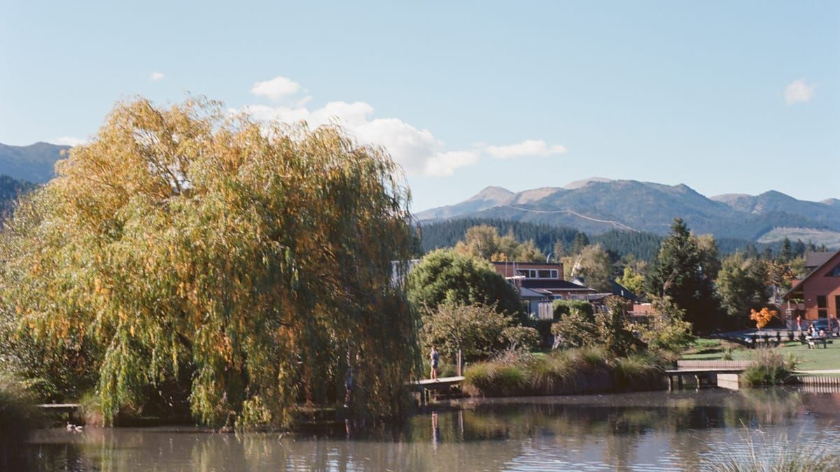 Hanmer springs image on Ektar 100 film. Camera, Nikon FE2.