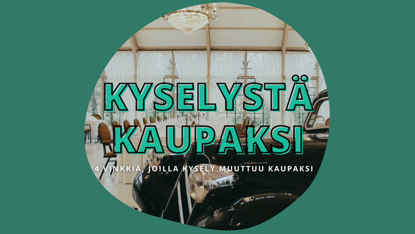 Vinkit vastaamiseen: näiden 4 vinkin avulla useampi kysely johtaa kauppaan