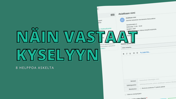 Näin vastaat Venuun kautta – 8 yksinkertaista vaihetta