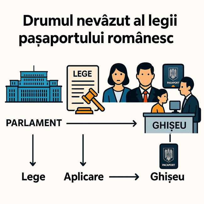 Cum ajunge o lege să devină pașaportul din mâna ta