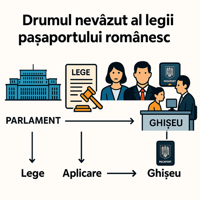 Imagine pentru: Cum ajunge o lege să devină pașaportul din mâna ta