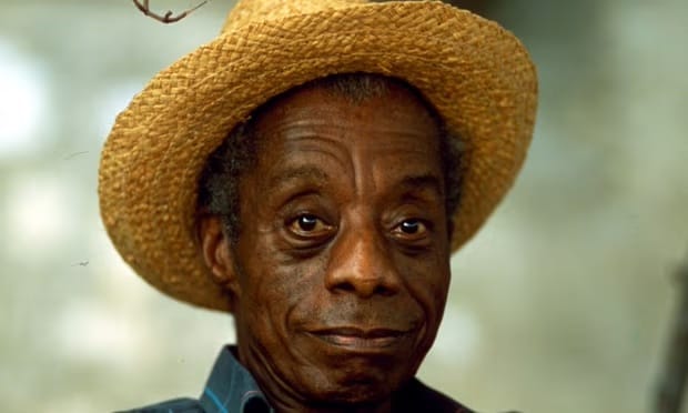 a photo of james baldwin in old age