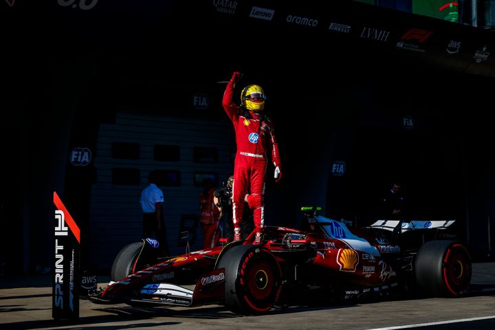 Hamilton Takes Sprint Pole in China