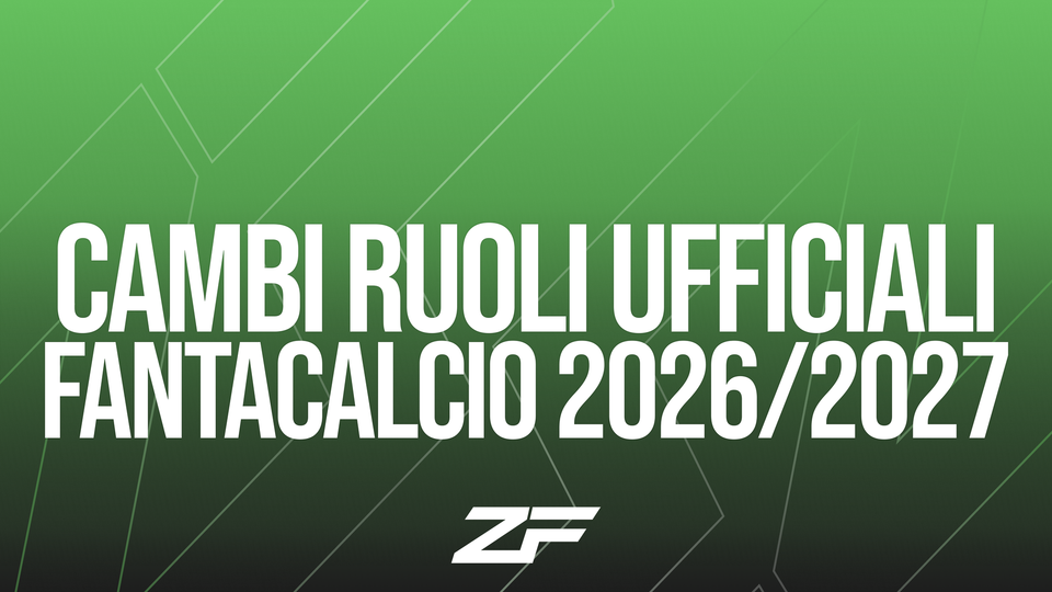 Cambi ruolo Fantacalcio listone 2026/27