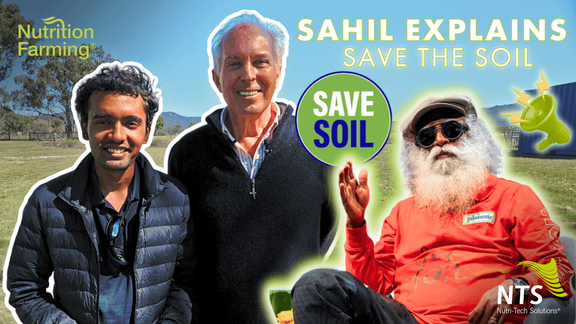 🌱Save Soil Movement - Graeme Sait Interviews Sahil Jha🌿