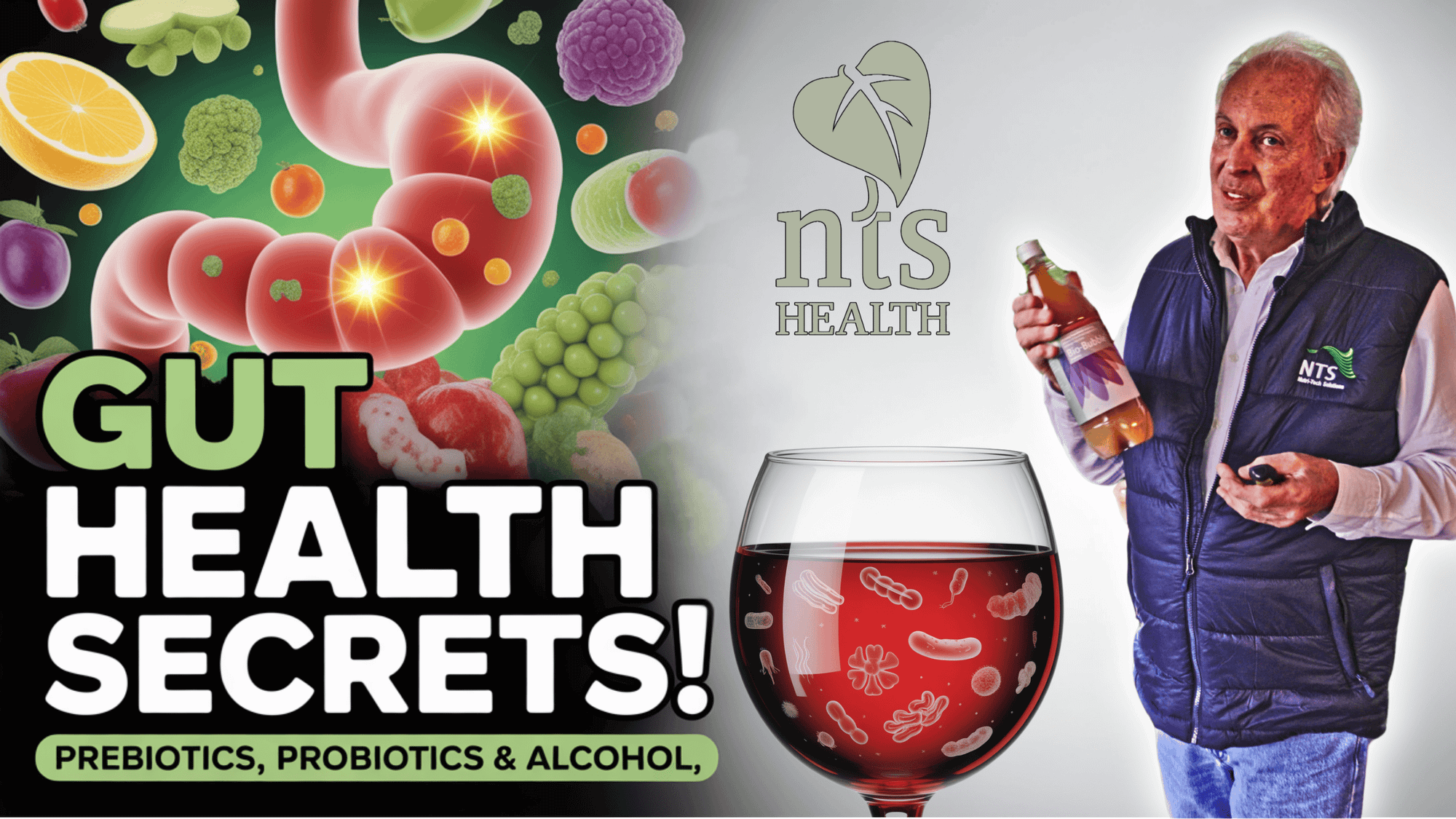 🌱Prebiotics, Probiotics & Alcohol: Gut Health Tips You Need to Know - How to S4E2🌿