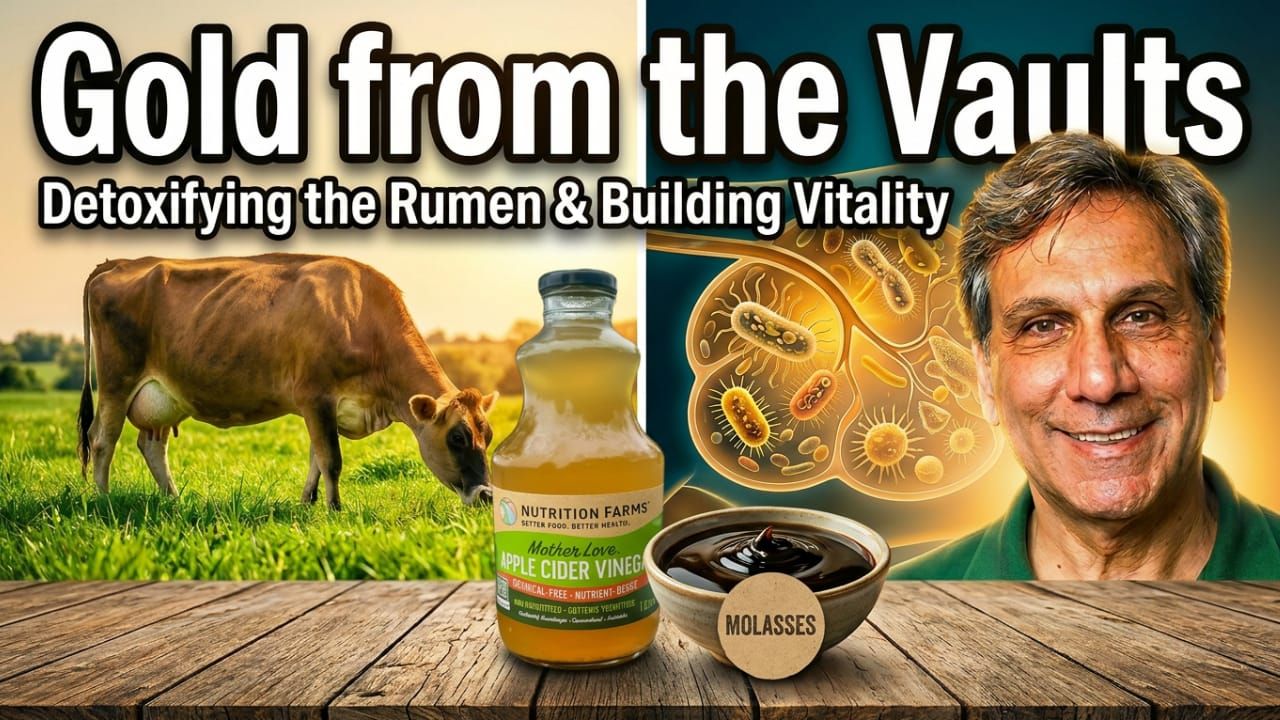 Gold from the Vaults - Jerry Brunetti - Soil & Livestock Health - Detoxifying the Rumen & Building Vitality - Ep 10 🐂