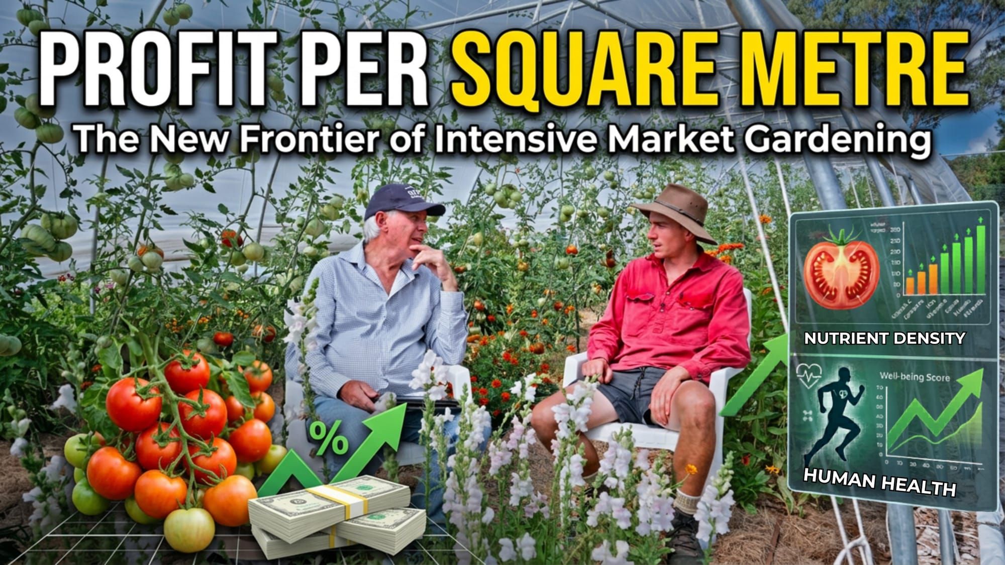 🌱 Profit per Square Metre: The New Frontier of Intensive Market Gardening - How to S5E3 🍅