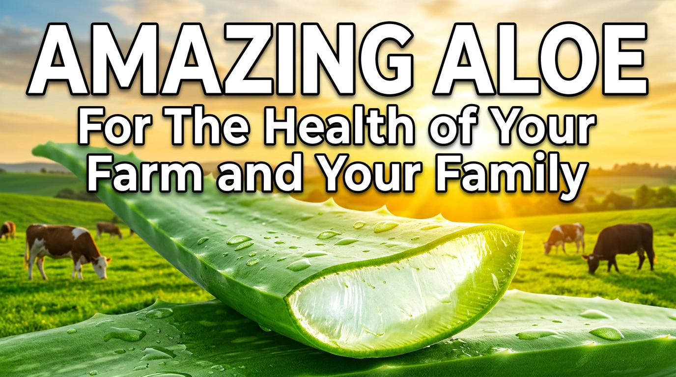 🌱Amazing Aloe - For The Health of Your Farm and Your Family 🦠