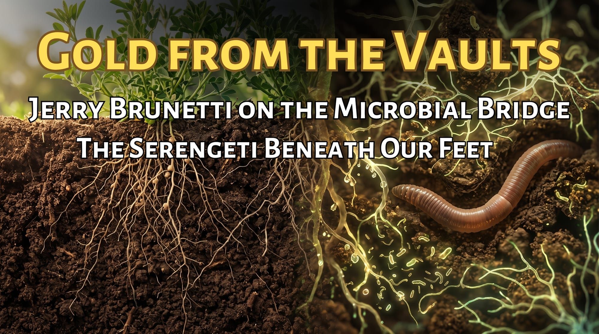 Unlocking the Microbial Bridge with Jerry Brunetti | Gold from the Vaults | E11 🪱🐄