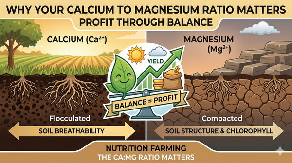 🌱Why Your Calcium to Magnesium Ratio Matters - Profit through Balance🌿