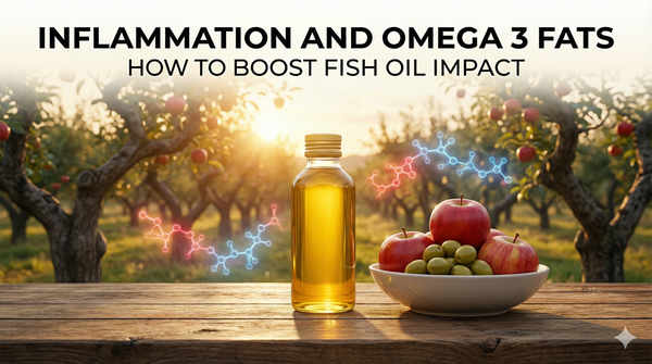 🐟 Inflammation and Omega 3 fats - How to Boost Fish Oil Impact 🧴