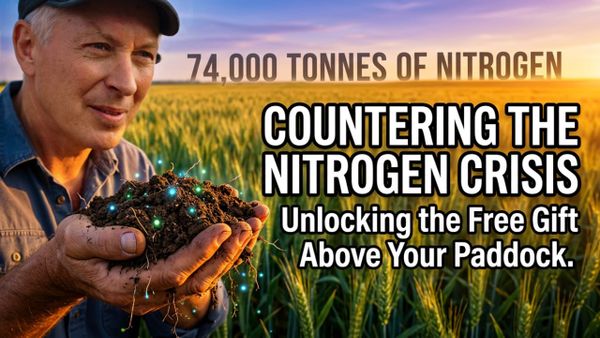 🌱Countering The Nitrogen Crisis - Unlocking the Free Gift Above Your Paddock🌿