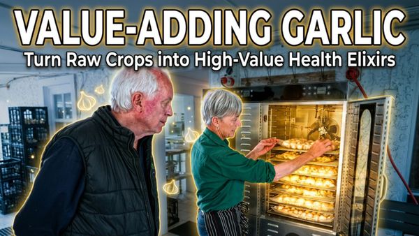 Value-Adding Garlic: Turn Raw Crops into High-Value Health Elixirs - How to S5E12 🧄