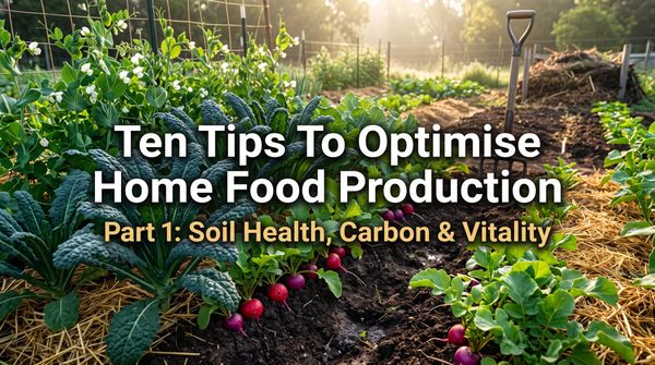 Ten Tips To Optimise Home Food Production🌱