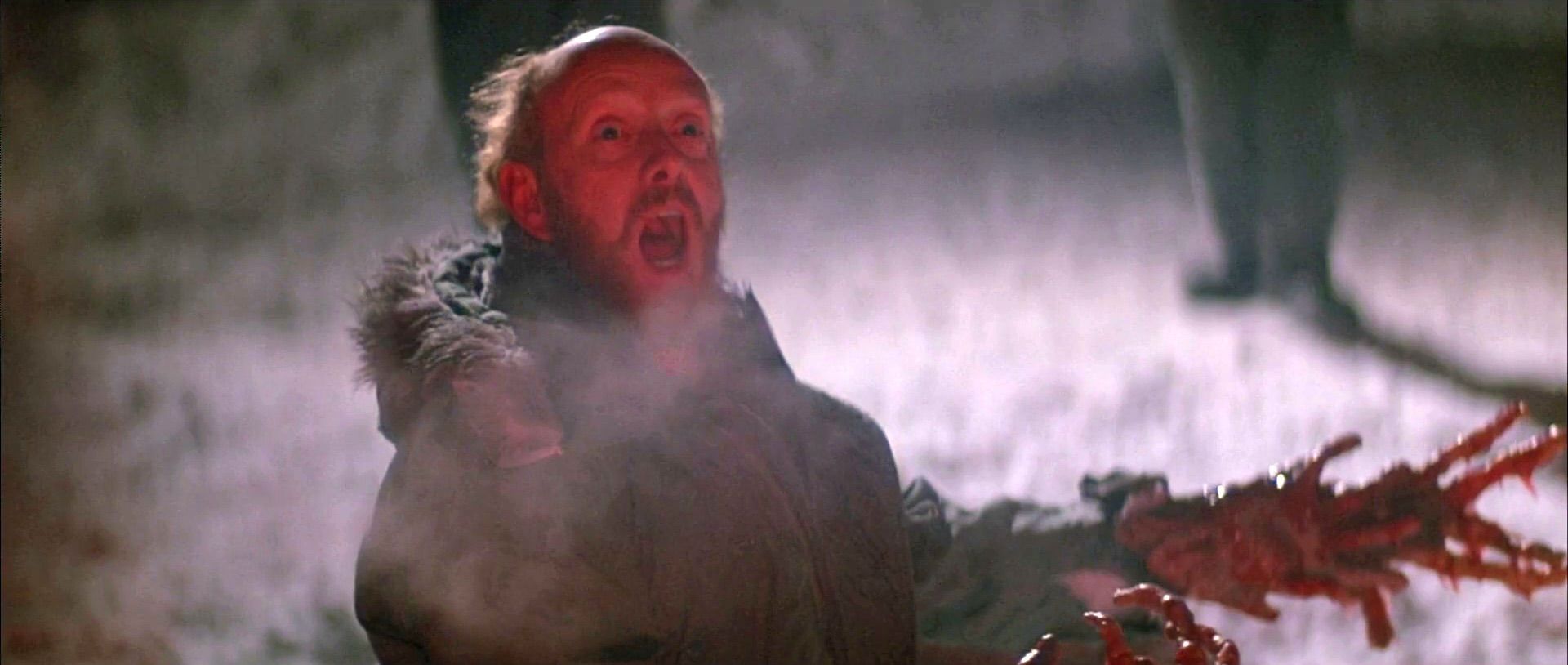 A still from John Carpenter’s 1982 movie, “The Thing”