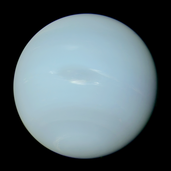 Neptune in true color - NASA / Voyager 2 / PDS / OPUS / Ardenau4, CC0, via Wikimedia Commons