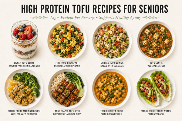 10 Tofu Recipes High in Protein for Seniors: Easy Meals That Support Healthy Aging (15g+ Per Serving)