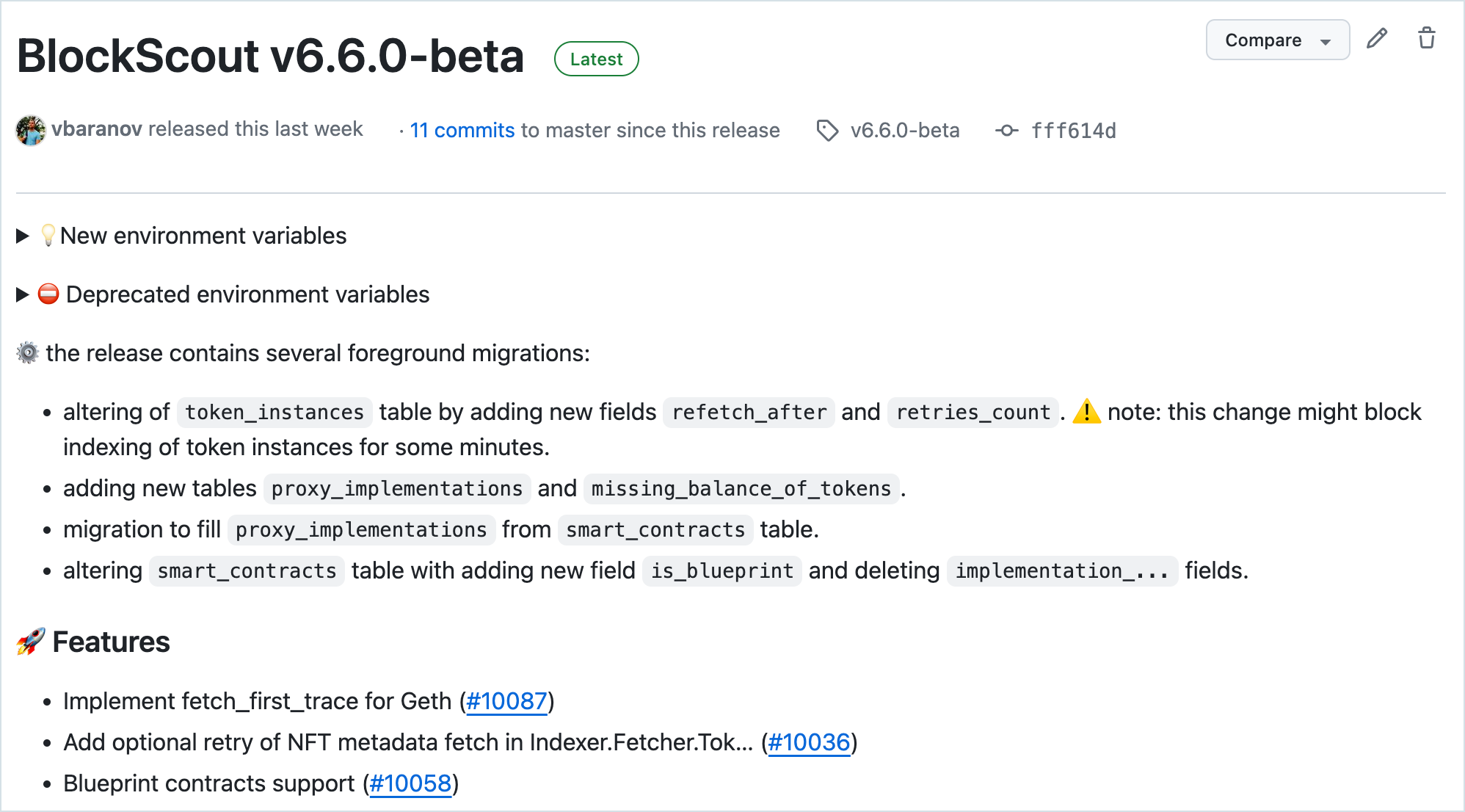Blockscout backend release 6.6.0