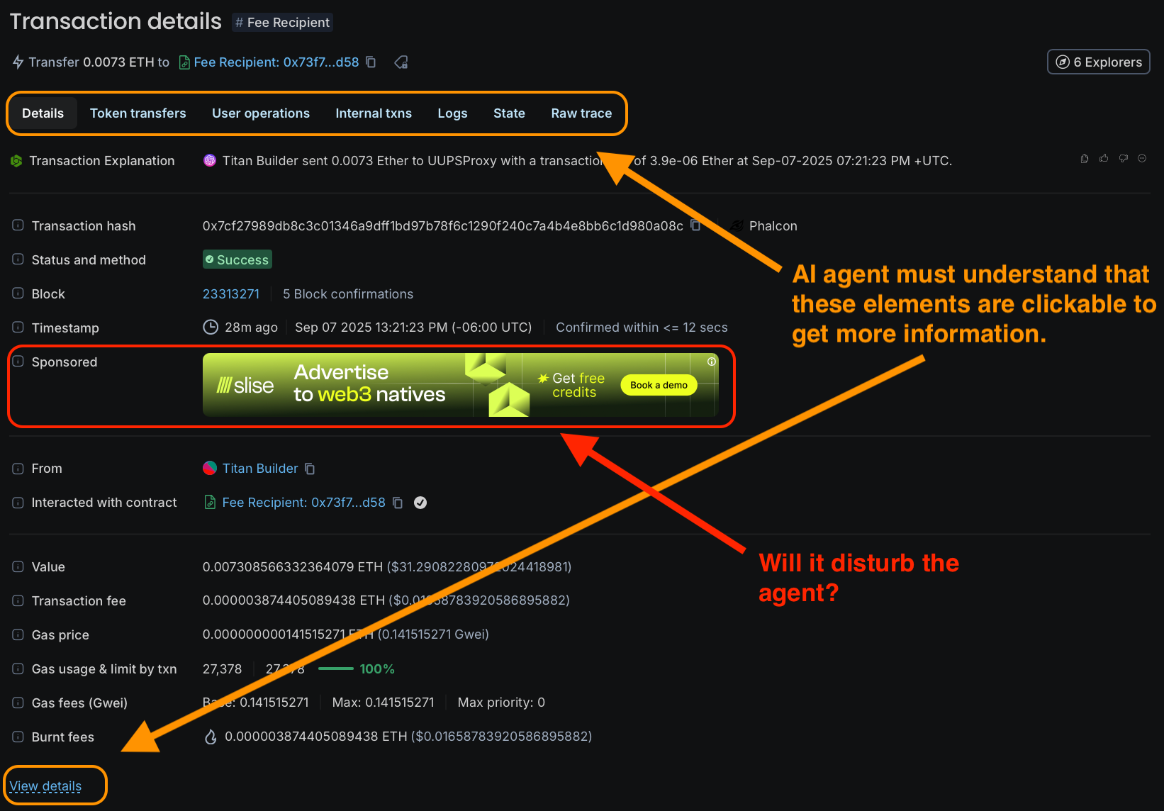 mcp reading complex data structure onchain interactive expandable sections