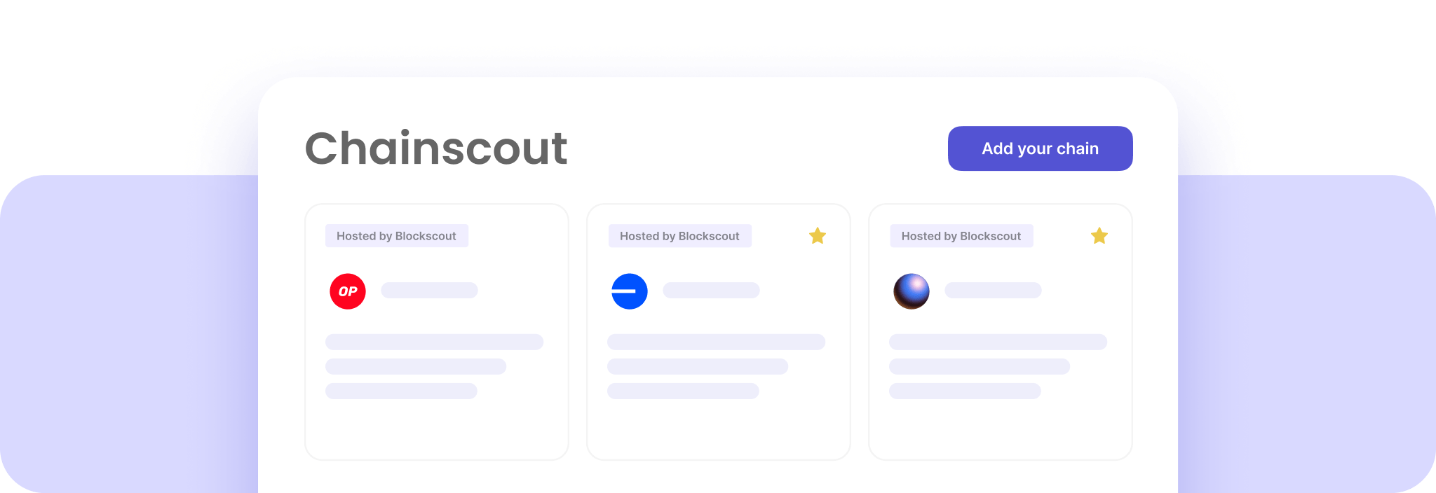 chainscout all evm block explorers
