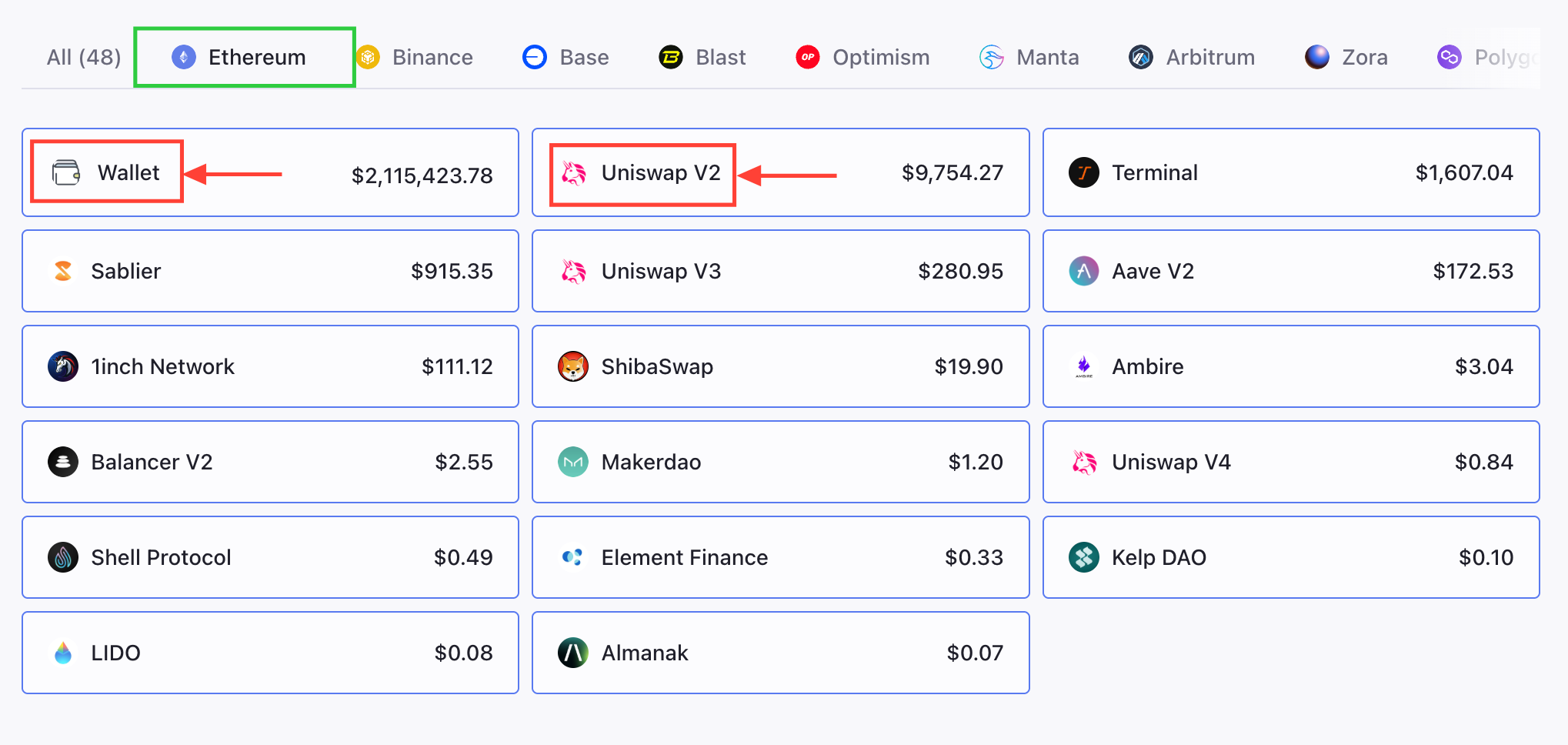 octav wallet and protocol breakdown block explorer