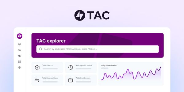 tac mainnet block explorer ton telegram blockscout evm dapps web3