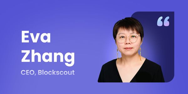 eva zhang blockscout ceo interview ai onchain intelligence