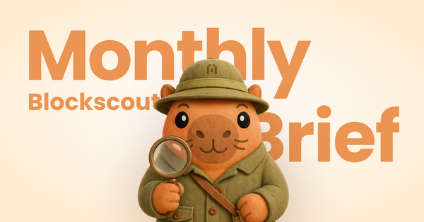 Blockscout Monthly brif