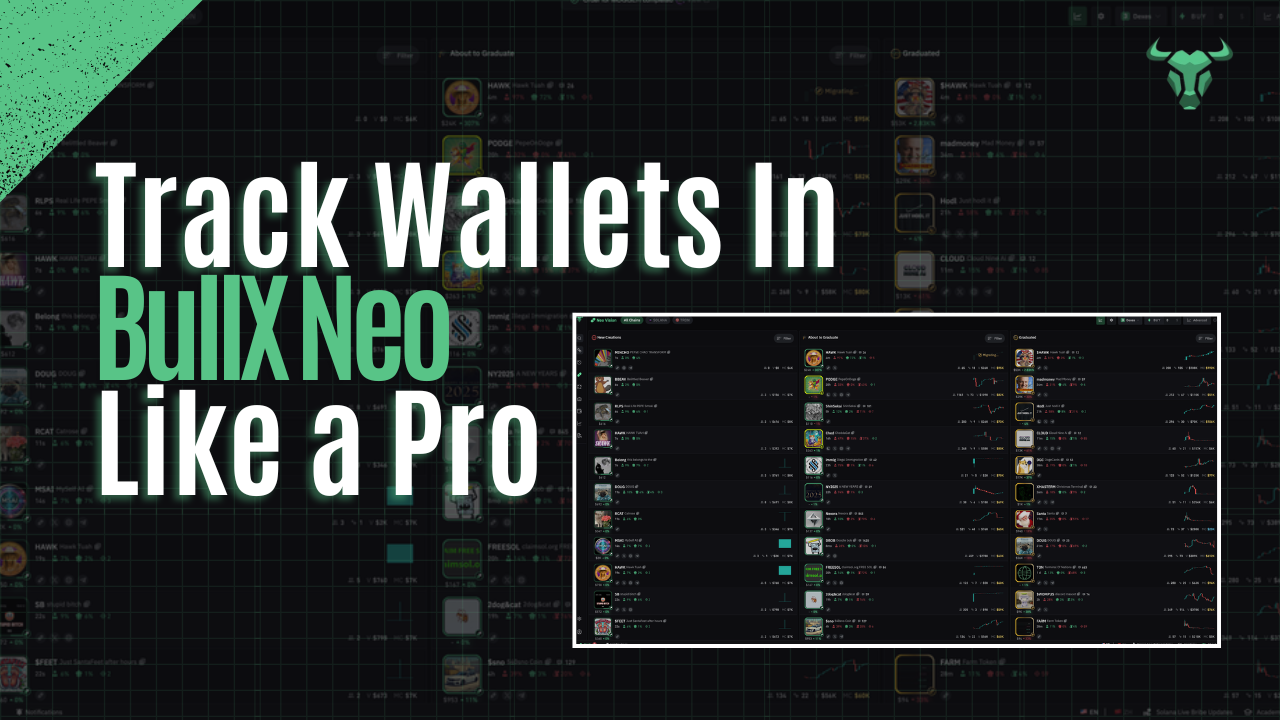 Guide: Track Wallets on BullX NEO like a Pro for 100x's.