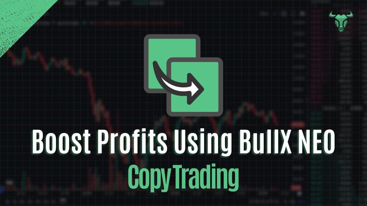 a graphic with a copy and paste icon for Boost Profits Using BullX NEO Copy Trading
