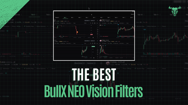a thumbnail with crypto graphs for "bull x neo vision"