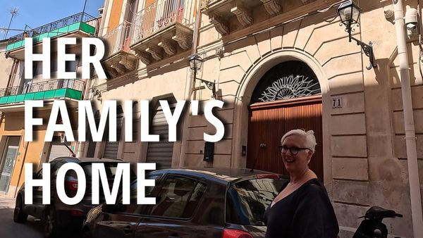 #96 We Found Her Family's Home in Sicily — It's Now a Barbershop