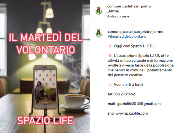 Il Martedì del Volontario