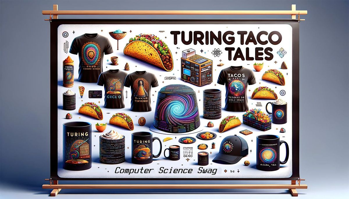 Get Geeky: Find Your Perfect Programming Swag at The Turing Taco Tales Shop