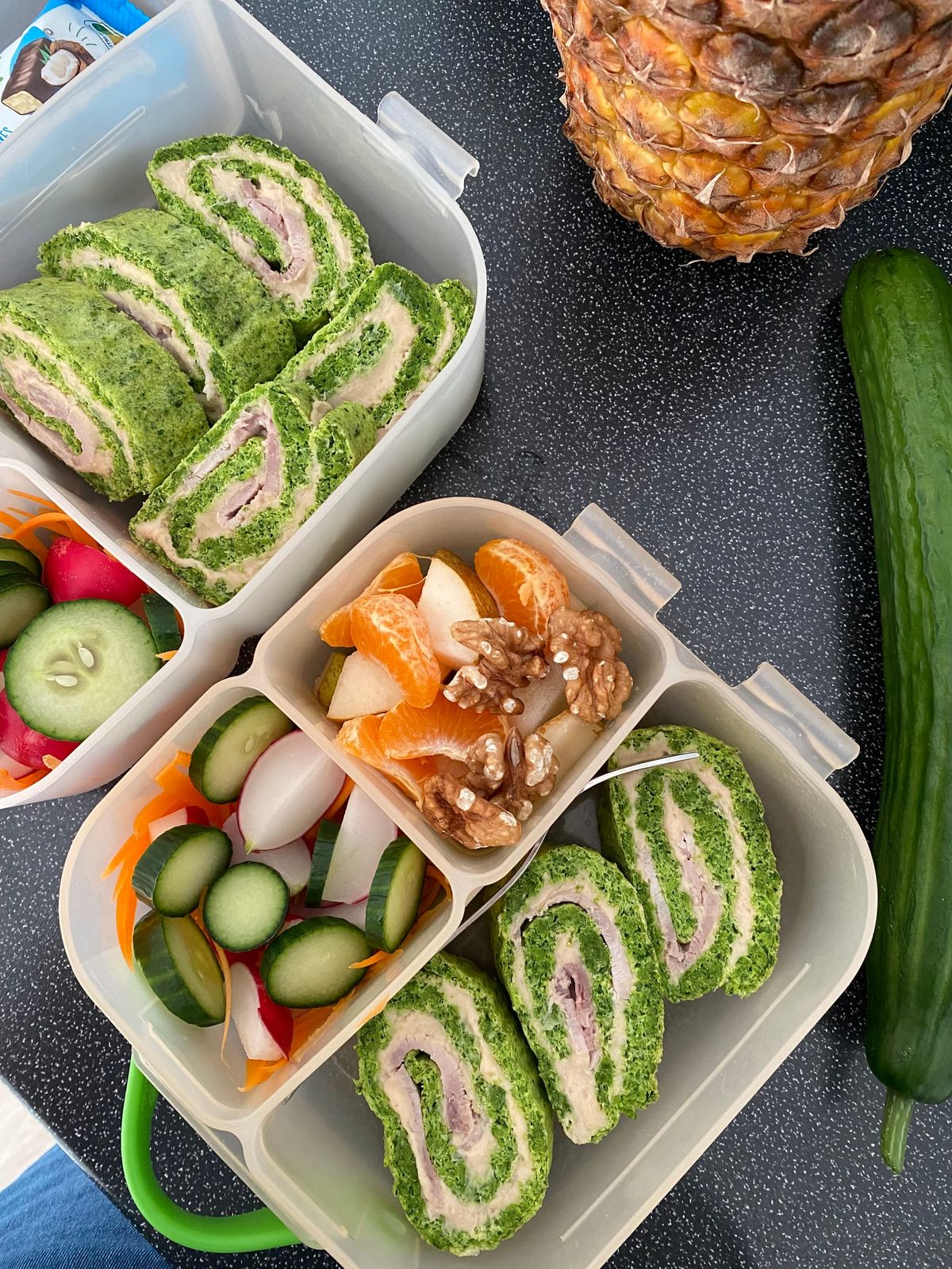 Mechová roláda s fazolovou pomazánkou