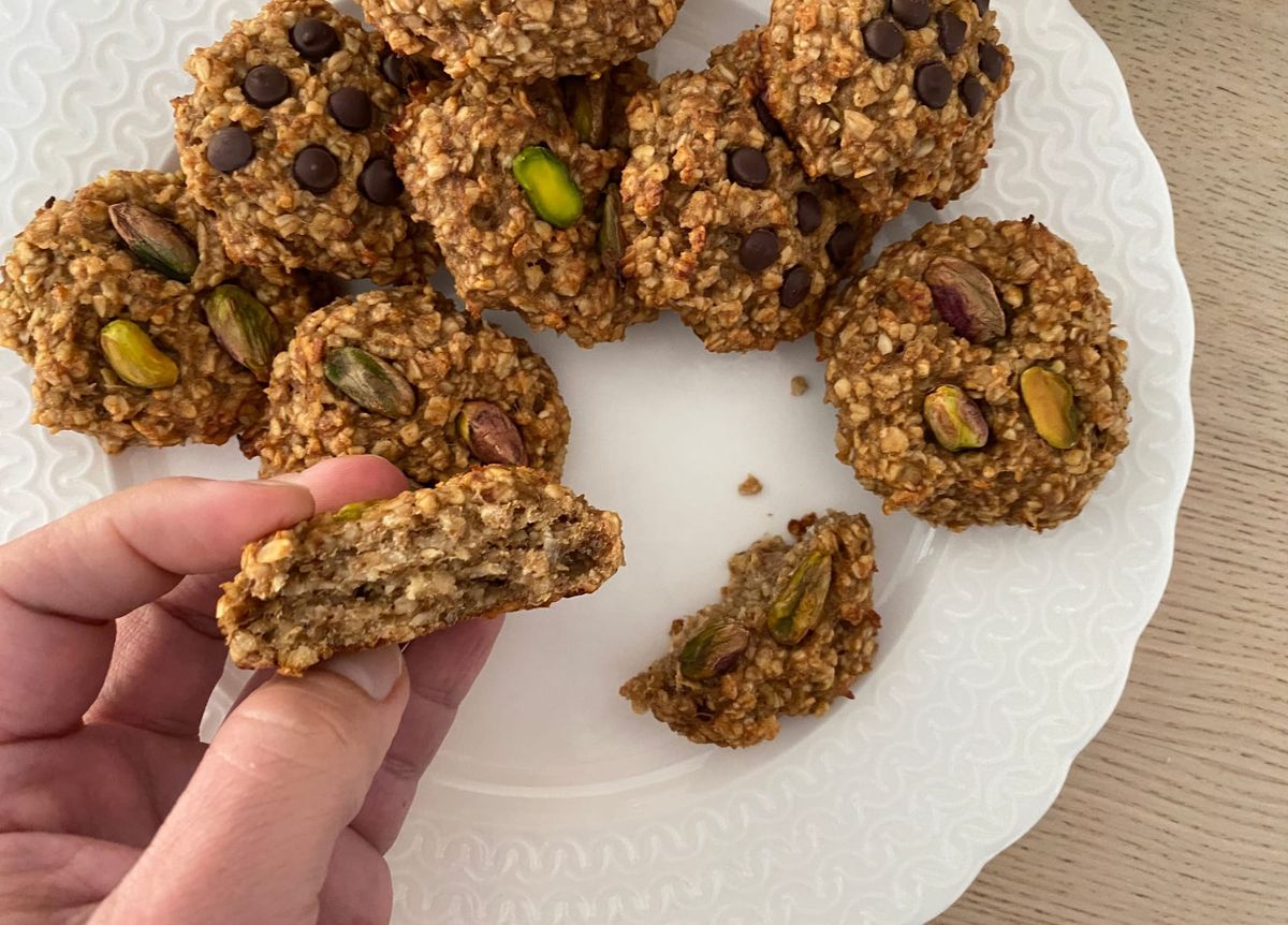 Banánovo-ovesné sušenky jen z 5 ingrediencí