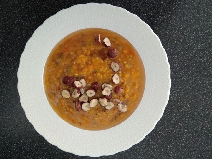 Sladká dýňová kaše ke snídani