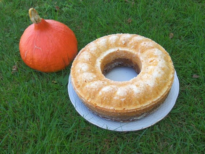 Bábovka z dýně Hokaido