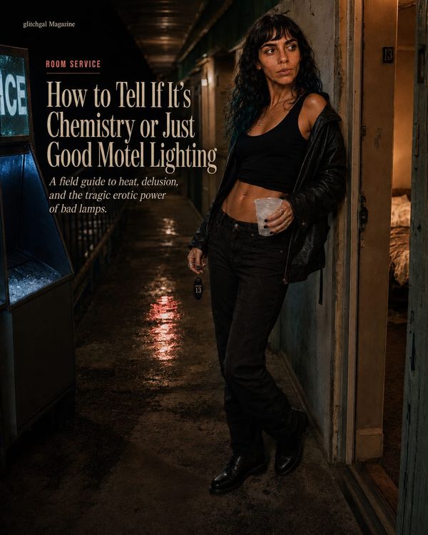 Room Service: How to Tell if it's Chemistry or Just Good Motel Lighting