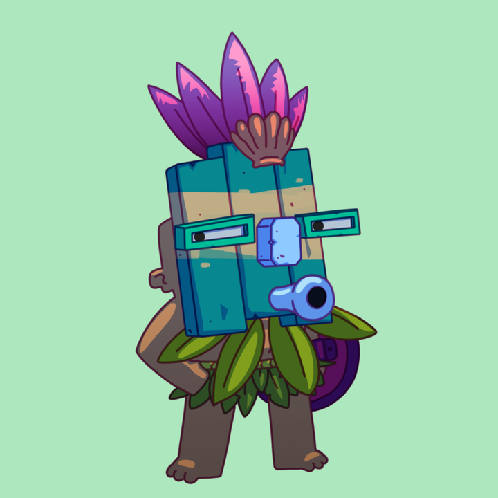 A Beatnik Tiki Tribe #0296. Source: Kristofor Lawson