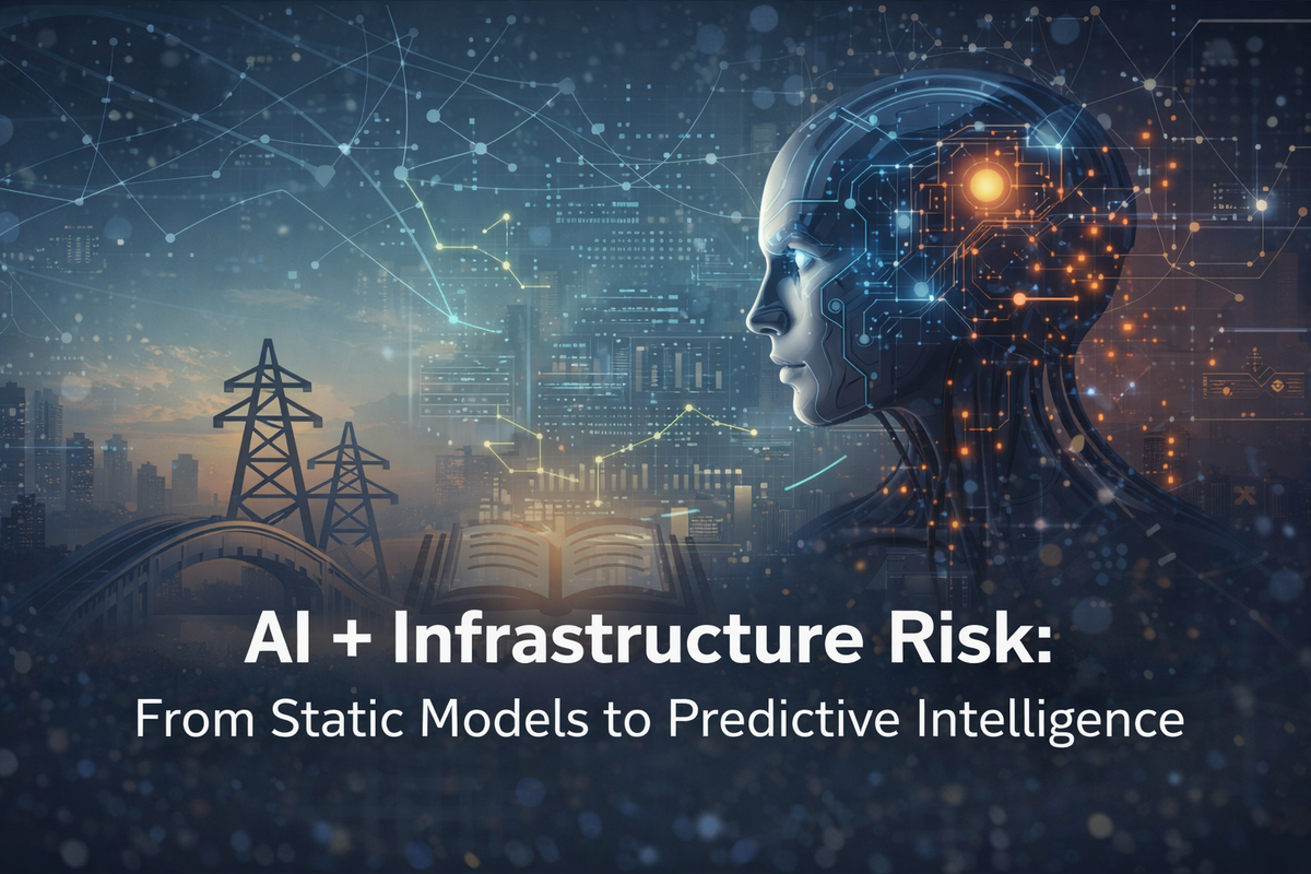 AI + Infrastructure Risk: From Static Models to Predictive Intelligence