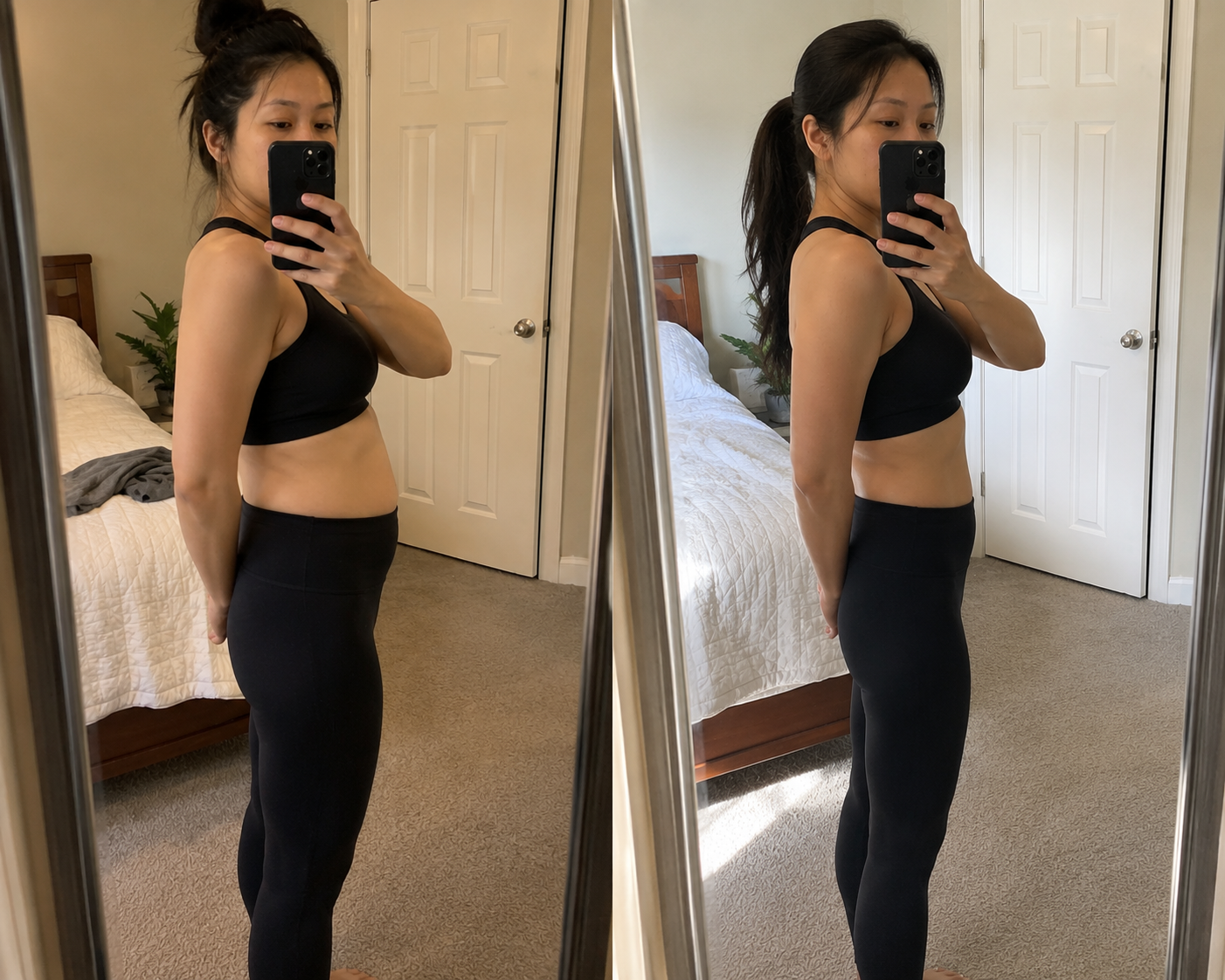 Linda before and after