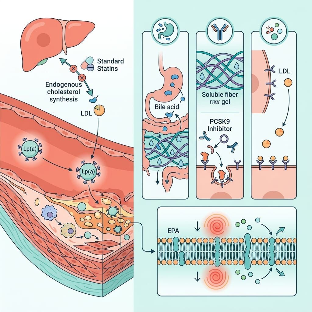 Why High LP(a) Overrides Statins — And the 3 Alternative Pathways to Protect Your Arteries