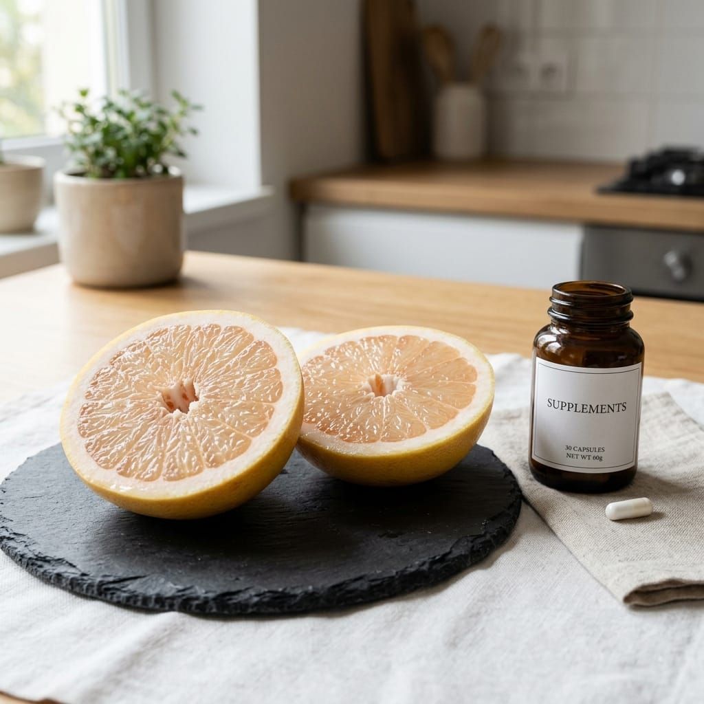 The Forbidden Fruit: Why Grapefruit and Common Heart Medications Don't Mix