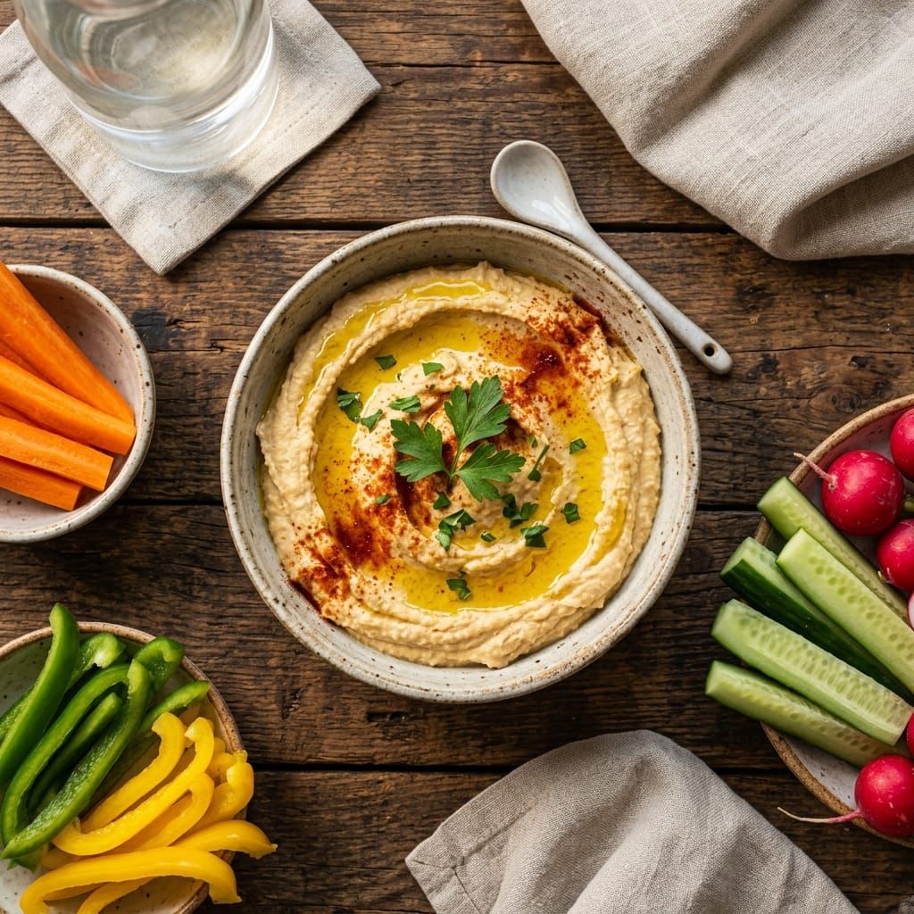 Low Sodium Hummus: Cardiac Recipe and Store-Bought Options