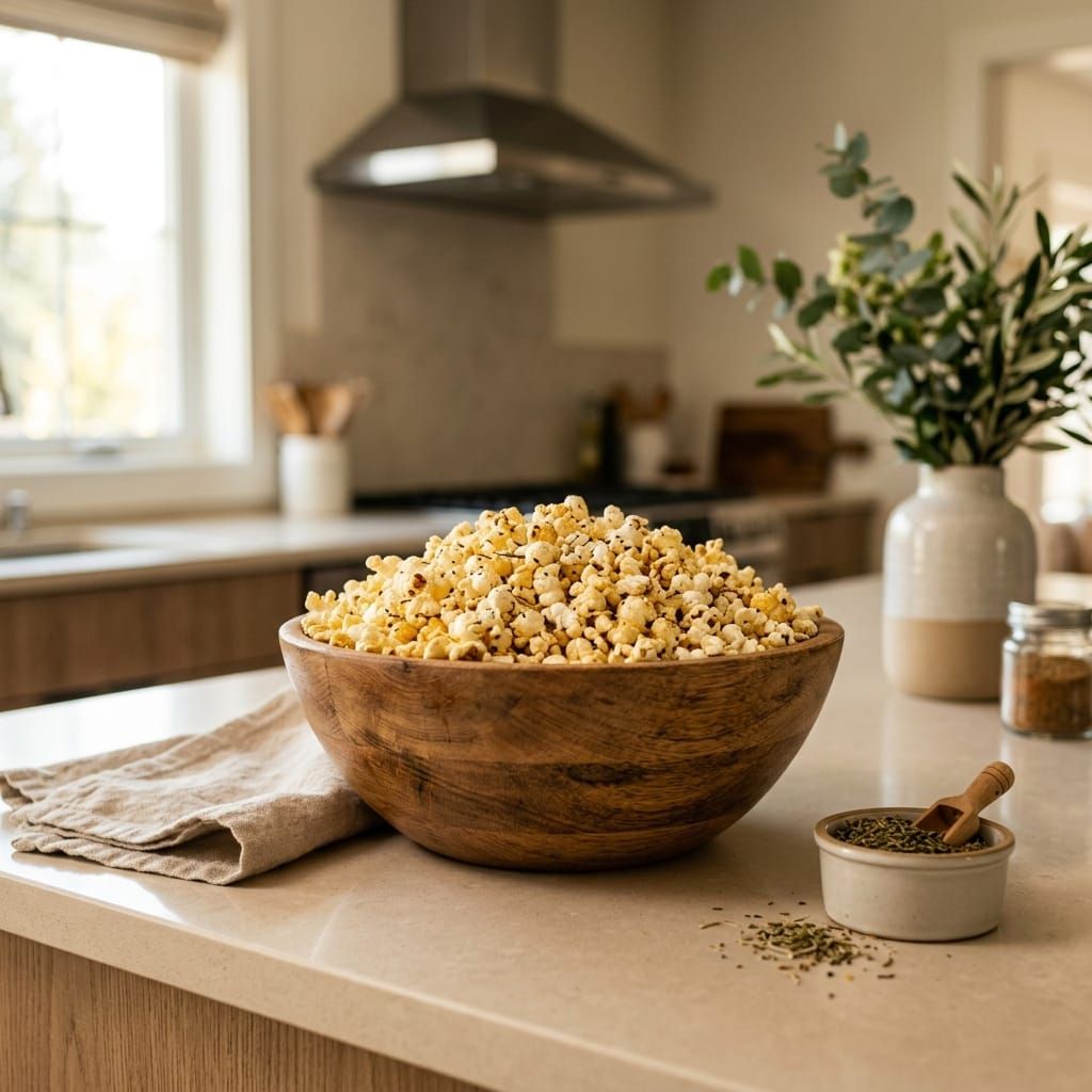 Low Salt Popcorn: A Heart-Healthy Snack Guide and Sodium Tracking