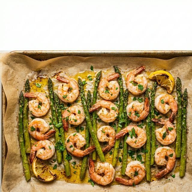 Sheet Pan Shrimp & Asparagus (Your 15-Minute Cardiac Emergency Dinner)