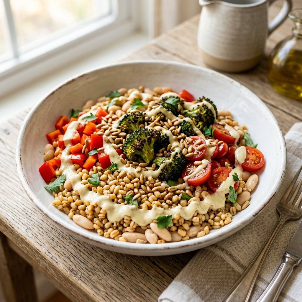 Sorghum and Vegetable Bowls